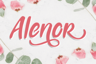 Alenor Font Review: A Sweet Script for Romantic Branding