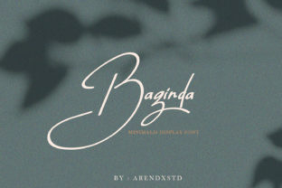 Baginda: The Bold Script Font for Editorial Social Media Graphics