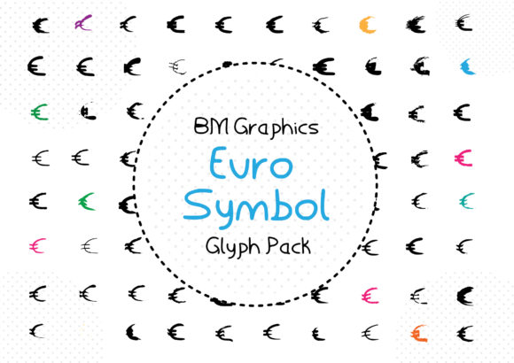 BM Grpahics - Euro Symbol: A Playful Dingbats Typeface for Editorial Design