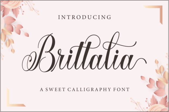 Brittalia Script: A Designer’s Take on Modern Handwritten Typography