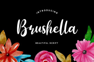 Brushella: A Delicate Script Font for Modern Handmade Branding