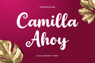 Camilla Ahoy: A Unique Handwritten Font for Editorial Design