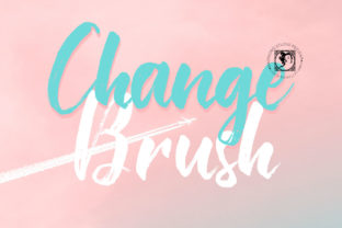 Change Brush: A Handmade Signature Font for Authentic Campaigns