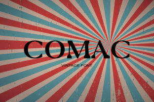 Comac Typeface: A Bold Serif for Standout Editorial Design