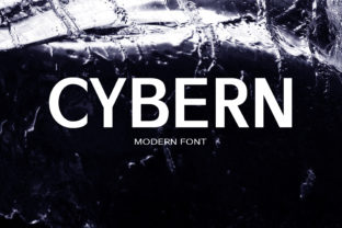 Cybern: A Modern Sans Serif Typeface for Editorial Design