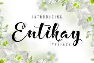 Entihay: The Script Handwritten Font for Scroll-Stopping Visuals