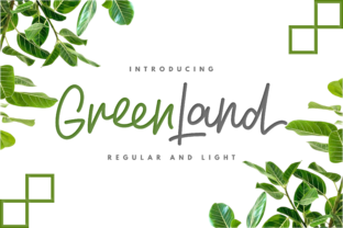 Greenland Duo: A Sweet Script Handwritten Font for Boutique Branding