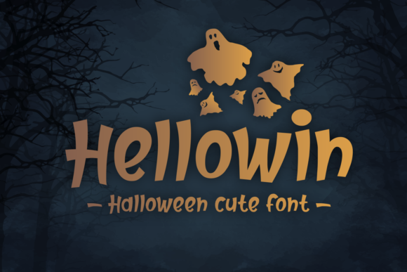 Hellowin: A Playful Script Handwritten Font for Halloween Editorial Design