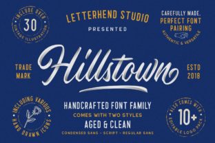 Hillstown Script Font Review for Modern Branding