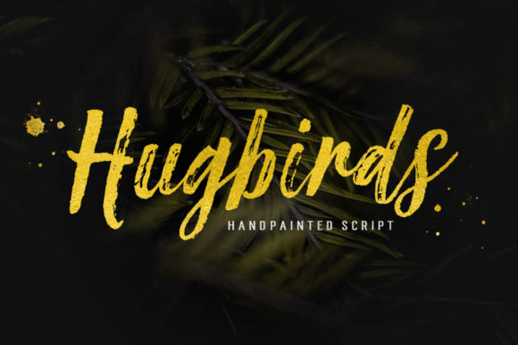 Hugbirds: The Handwritten Brush Font for Authentic Brand Identity