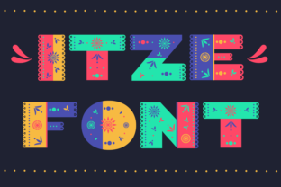 Itze: A Decorative Font for Vibrant Brand Identity