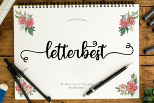 Letterbest Script: The Sweet Handwritten Typeface for Creative Makers