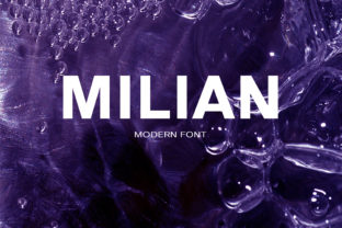 Milian Typeface: A Bold Sans Serif for Modern Editorial Design
