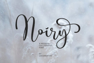 Noiry: A Modern Calligraphy Font for Handmade Brands