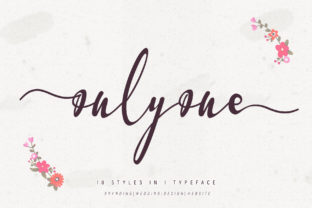 Onlyone: A Bold Handwritten Typeface for Authentic Digital Branding
