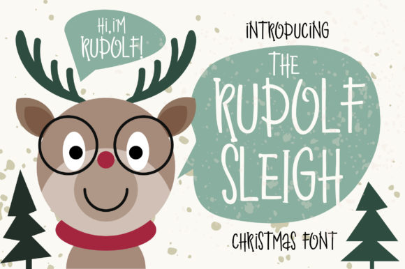 Rudolf Sleigh: The Whimsical Script Font for Holiday Branding