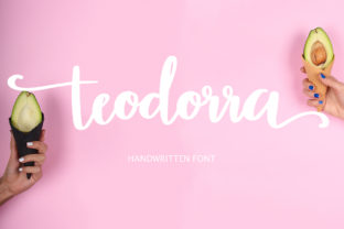 Teodorra: A Sweet Handwritten Font for Classy Branding