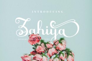 Zahiya Script Handwritten Fonts for Polished Branding