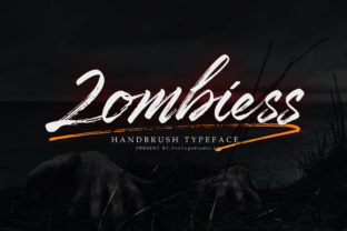 Zombiess Typeface for Bold Digital Branding